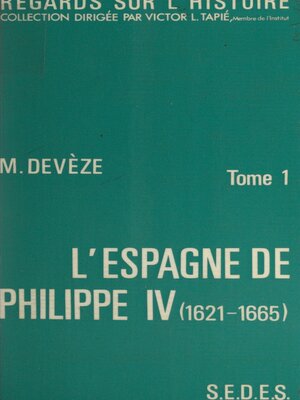cover image of L'Espagne de Philippe IV: 1621-1665 (1)